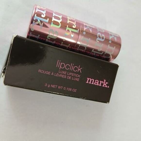 Avon Mark. CHAMPAGNE Lipclick Luxe Lipstick NEW IN BOX RARE/ HTF DISCONTINUED - Picture 1 of 7